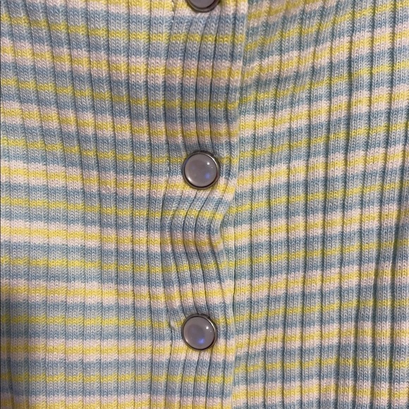 Striped Levi cropped shirt - Picture 4 of 4